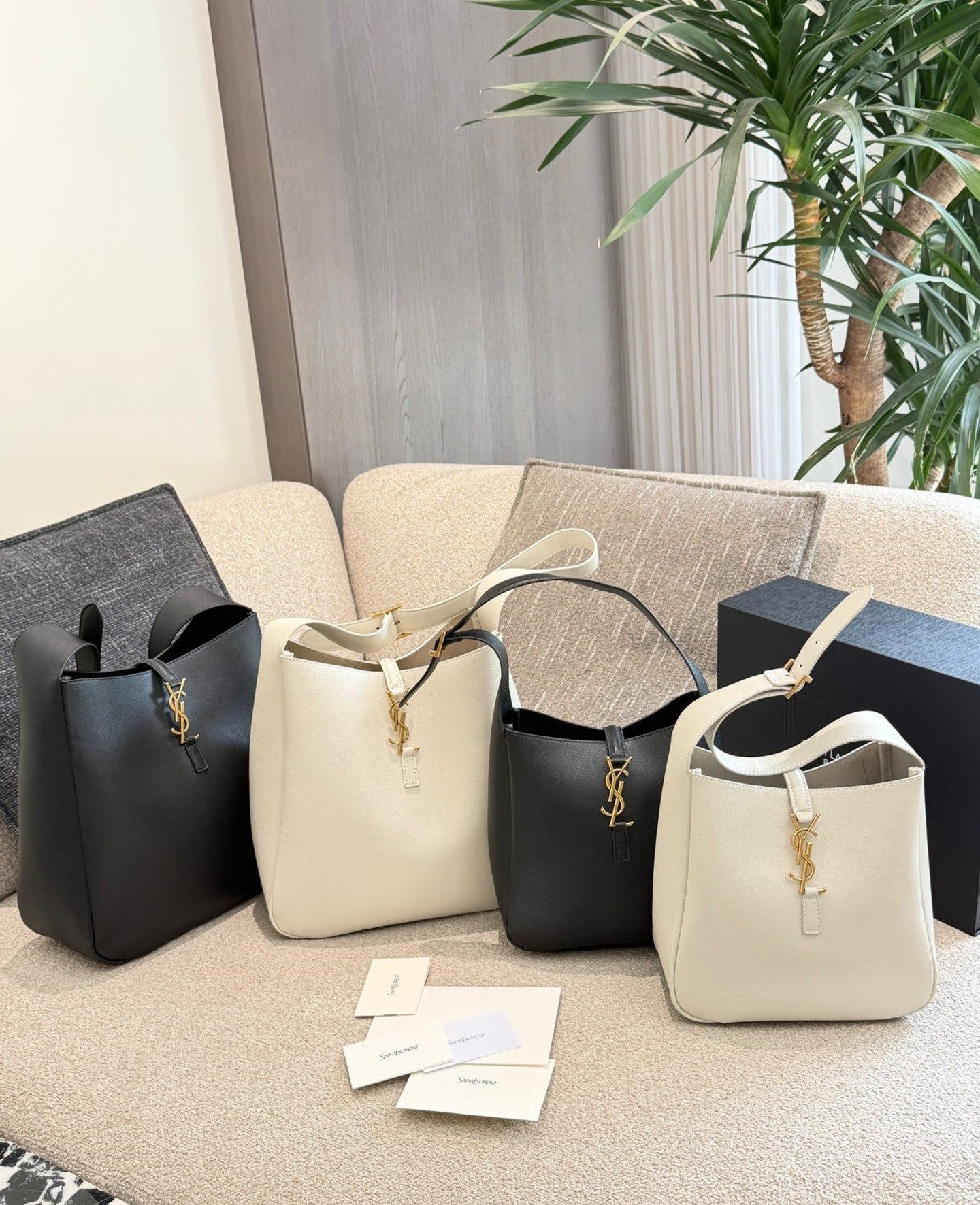 Saint Laurent Vintage-Finish Handbag