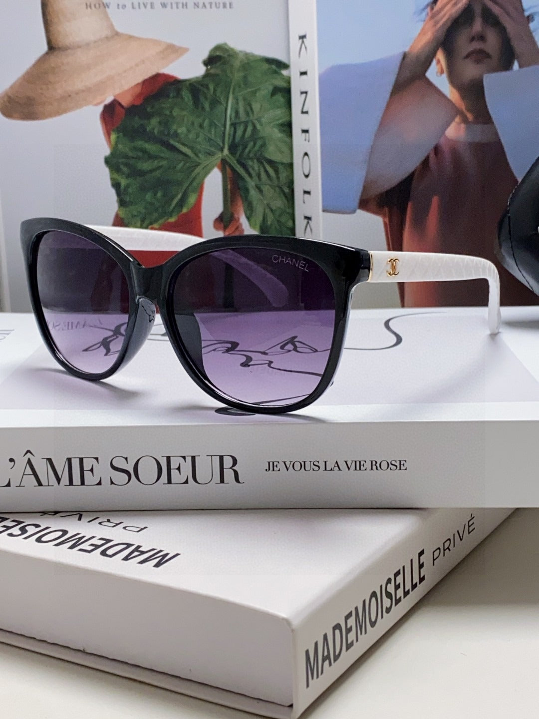 Chanel Logo Sunglasses
