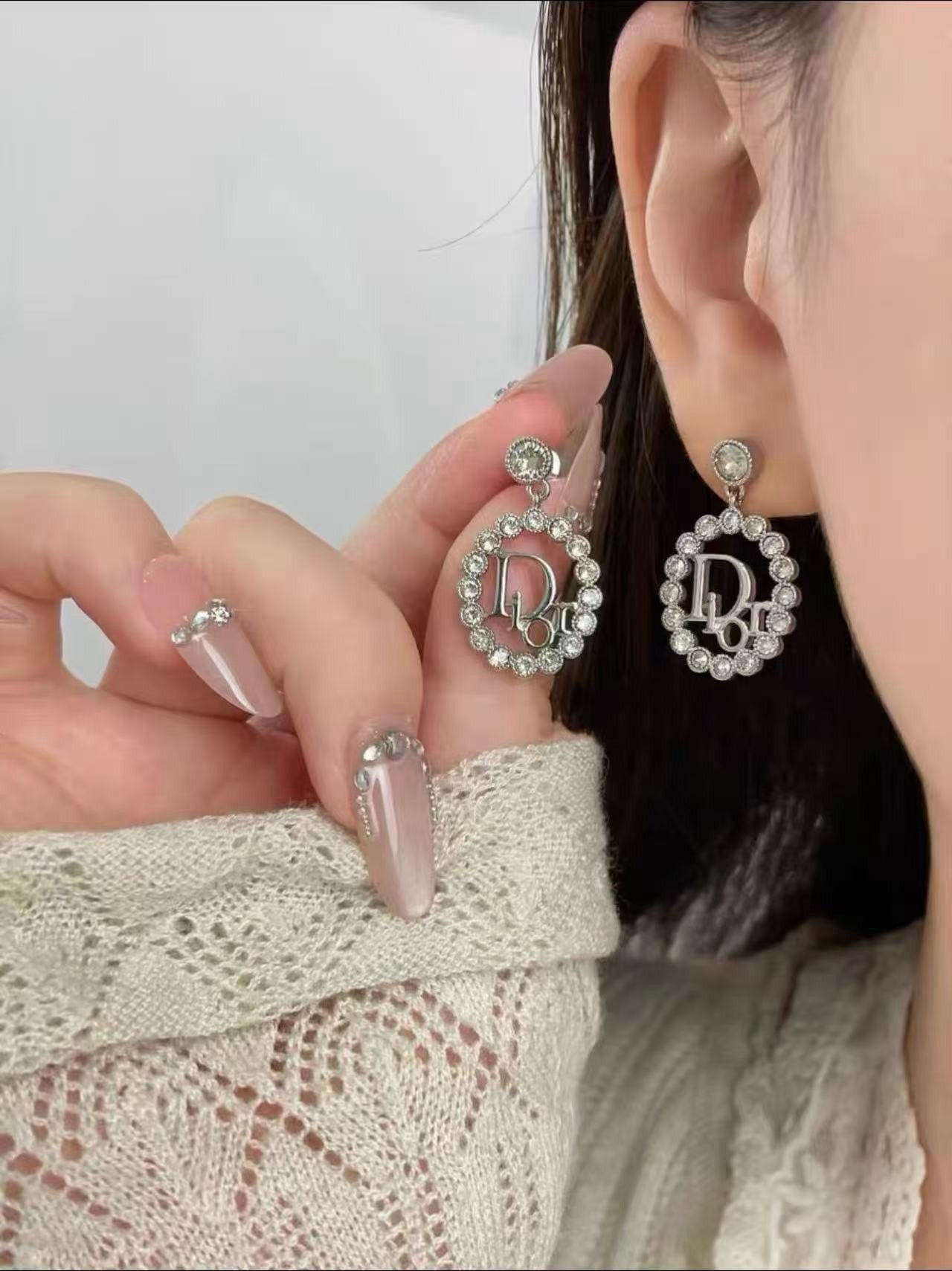Dior Logo Earrings