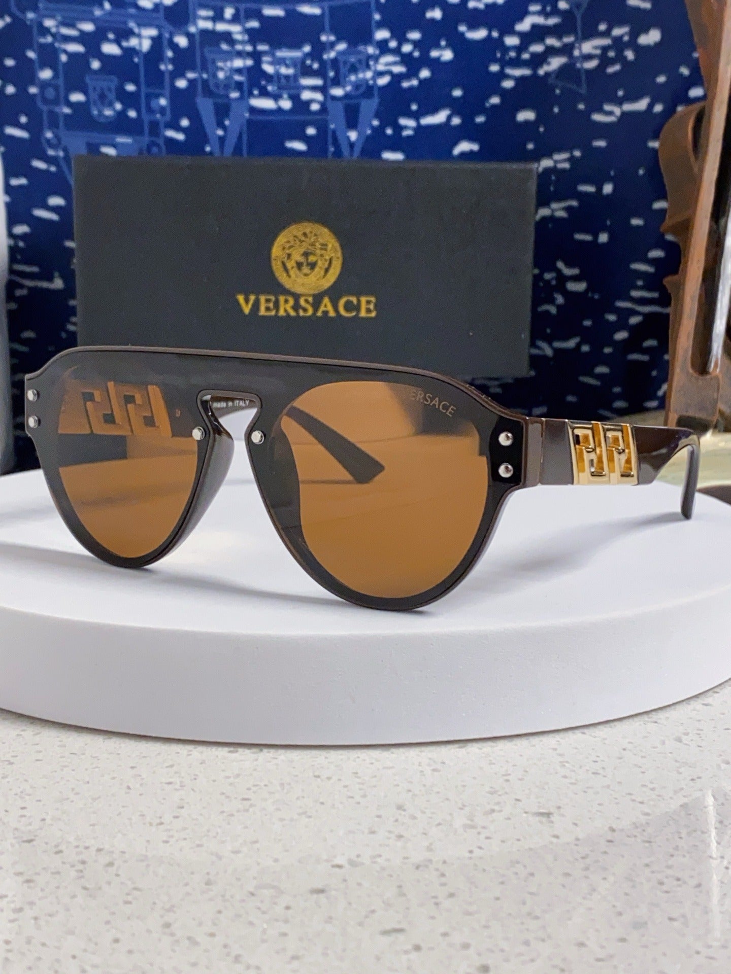 Versace Logo Sunglasses