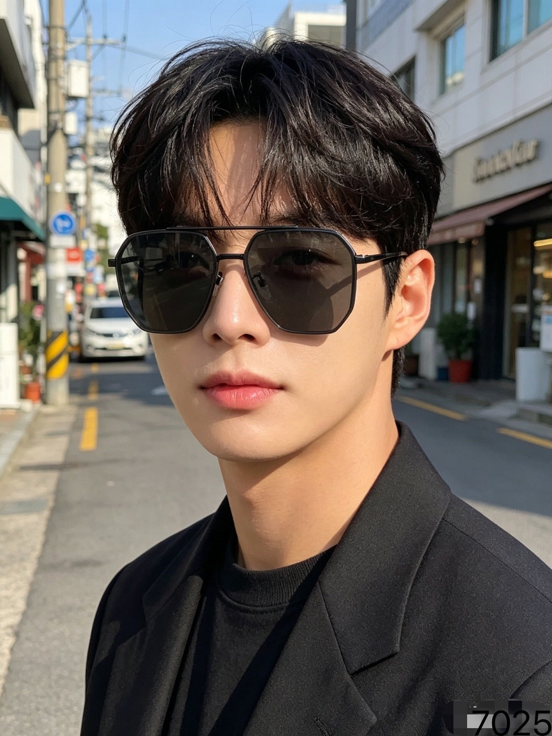 Gucci Nylon Vintage-Finish Sunglasses