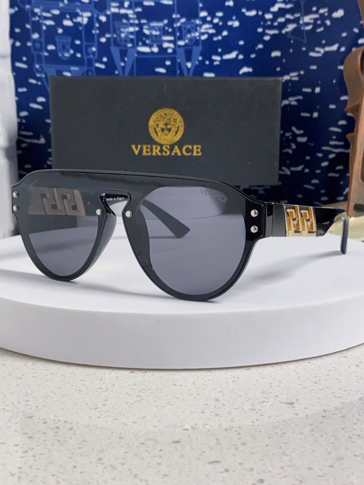 Versace Logo Sunglasses