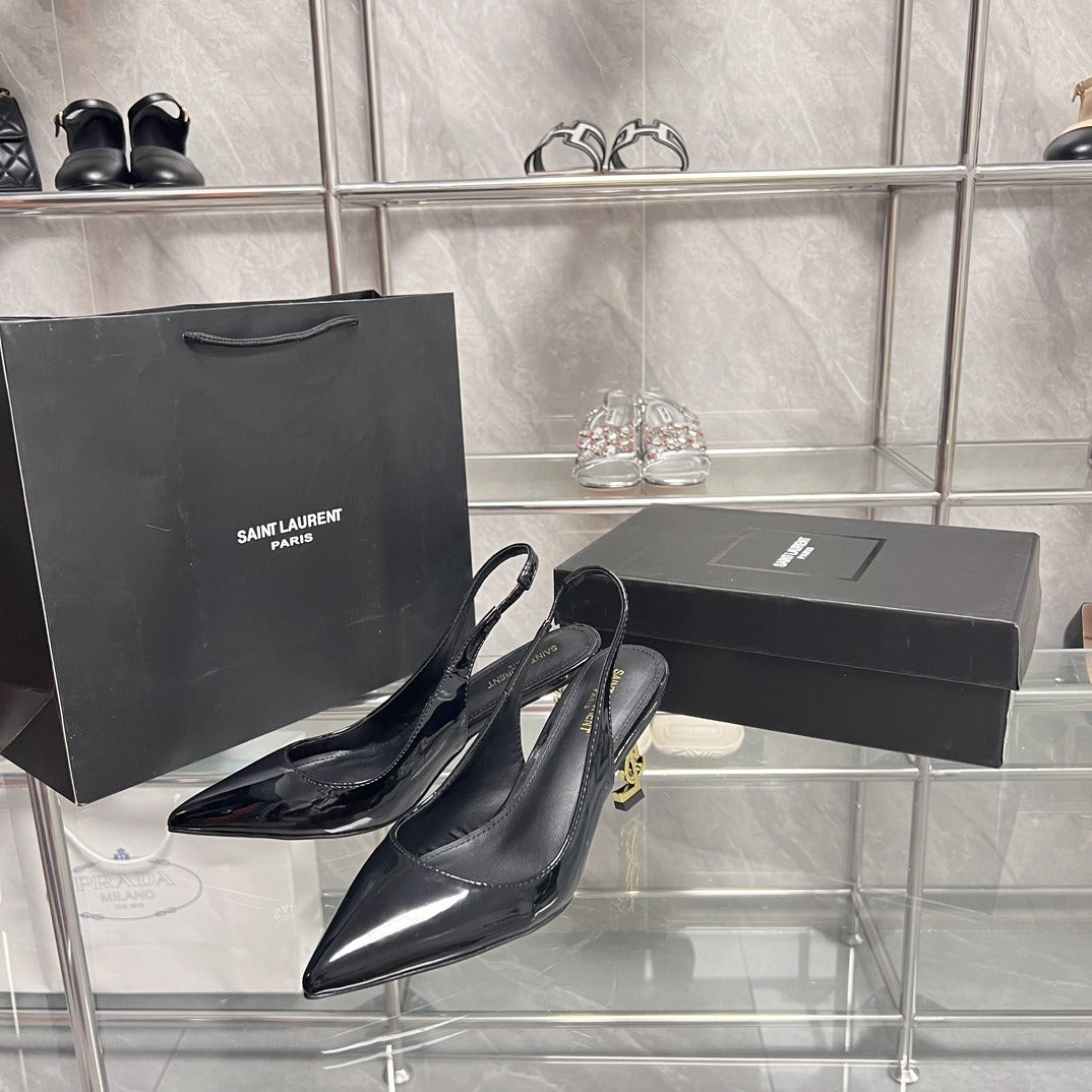 Saint Laurent Leather Heels