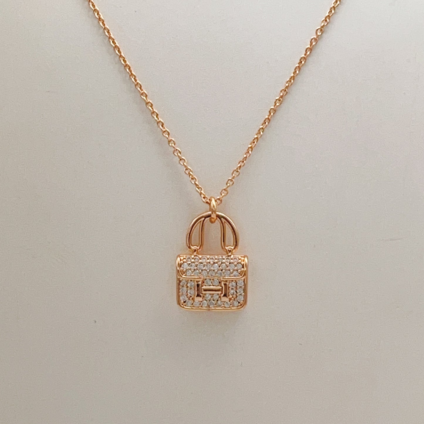 Hermes Brass Necklace
