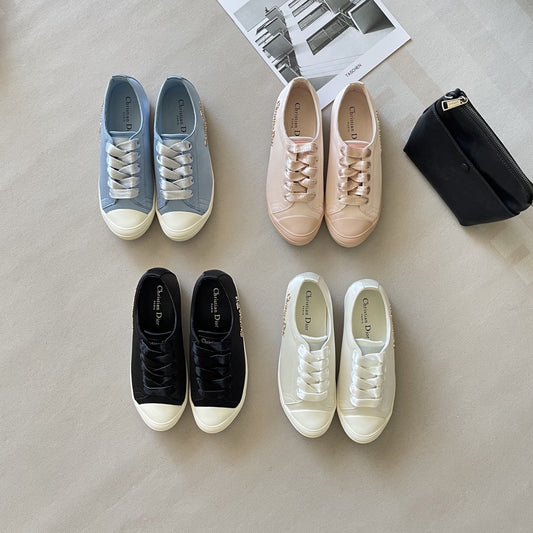 Dior Leather Logo Sneakers