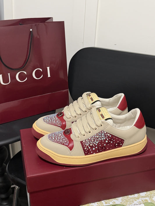 Gucci Crystal Sneakers