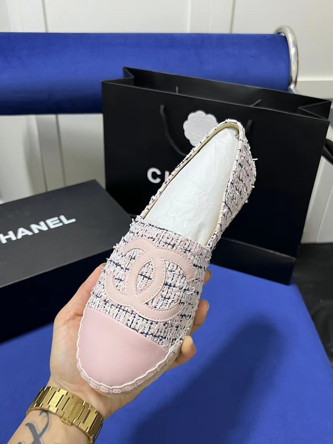 Chanel Canvas Shoes