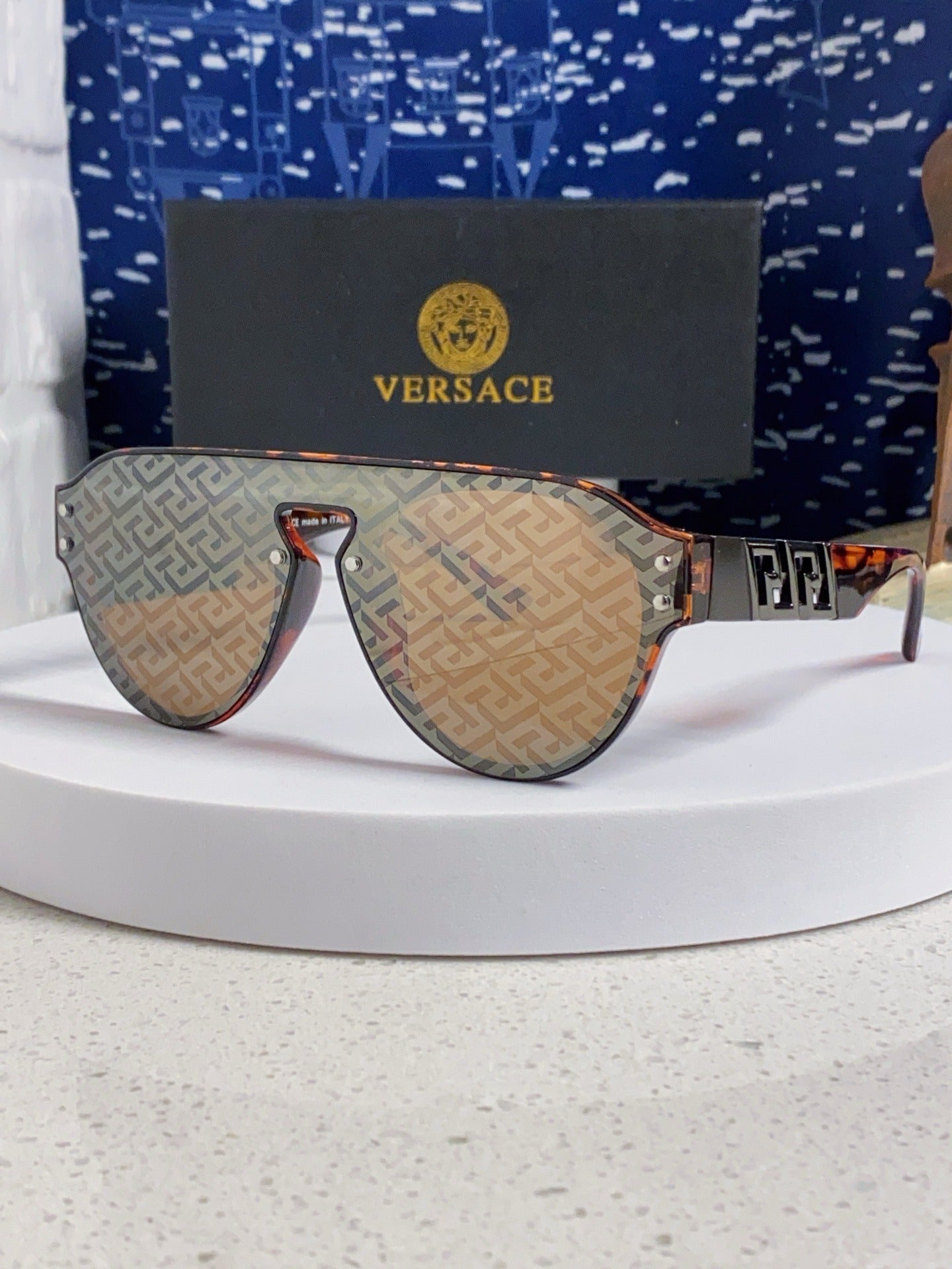 Versace Logo Sunglasses