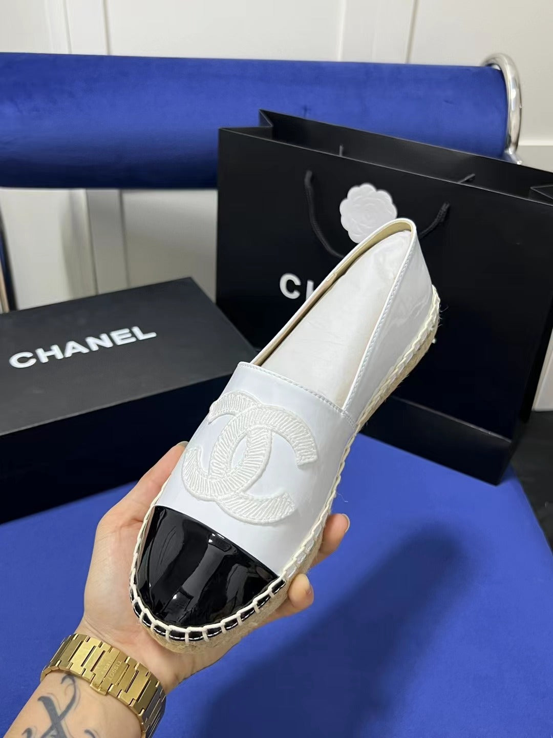 Chanel Canvas Shoes