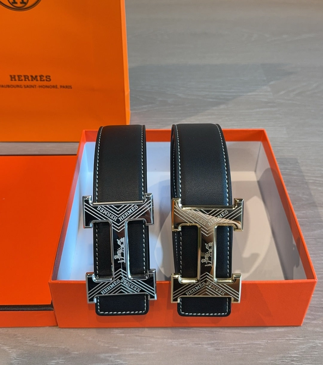 Hermes Leather Belt