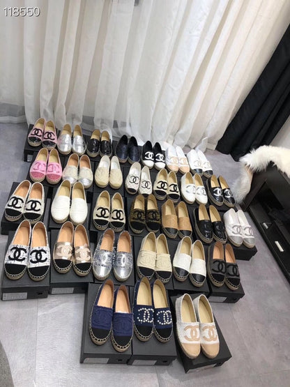Chanel Canvas Shoes