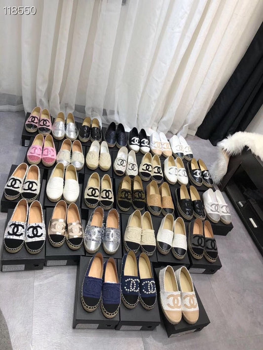 Chanel Canvas Shoes