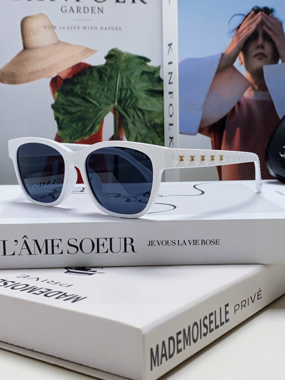 Chanel Logo Sunglasses