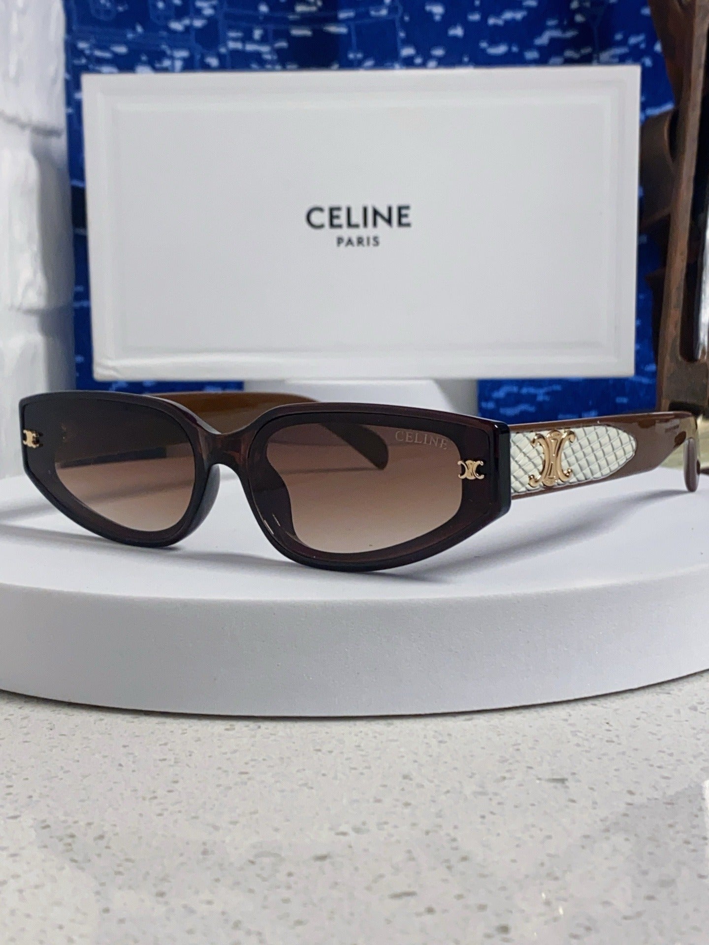 Celine Vintage-Finish Sunglasses