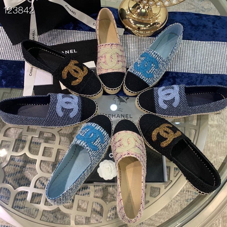 Chanel Canvas Shoes