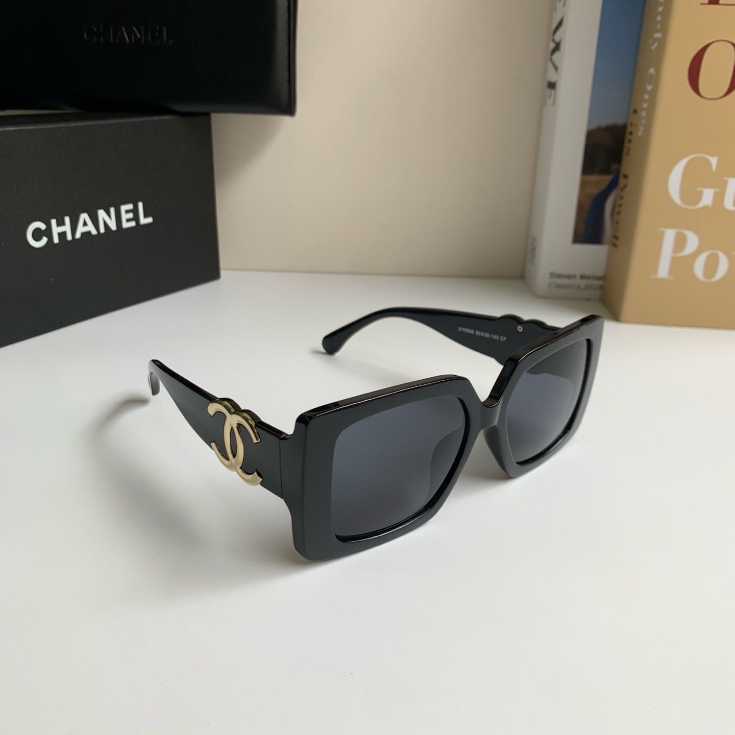 Chanel Logo Sunglasses