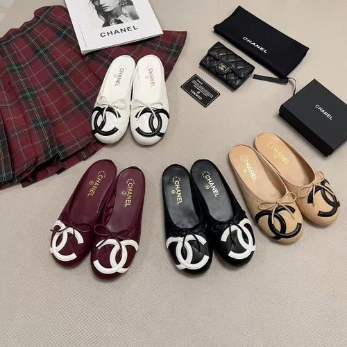 Chanel Leather Ballet Flats