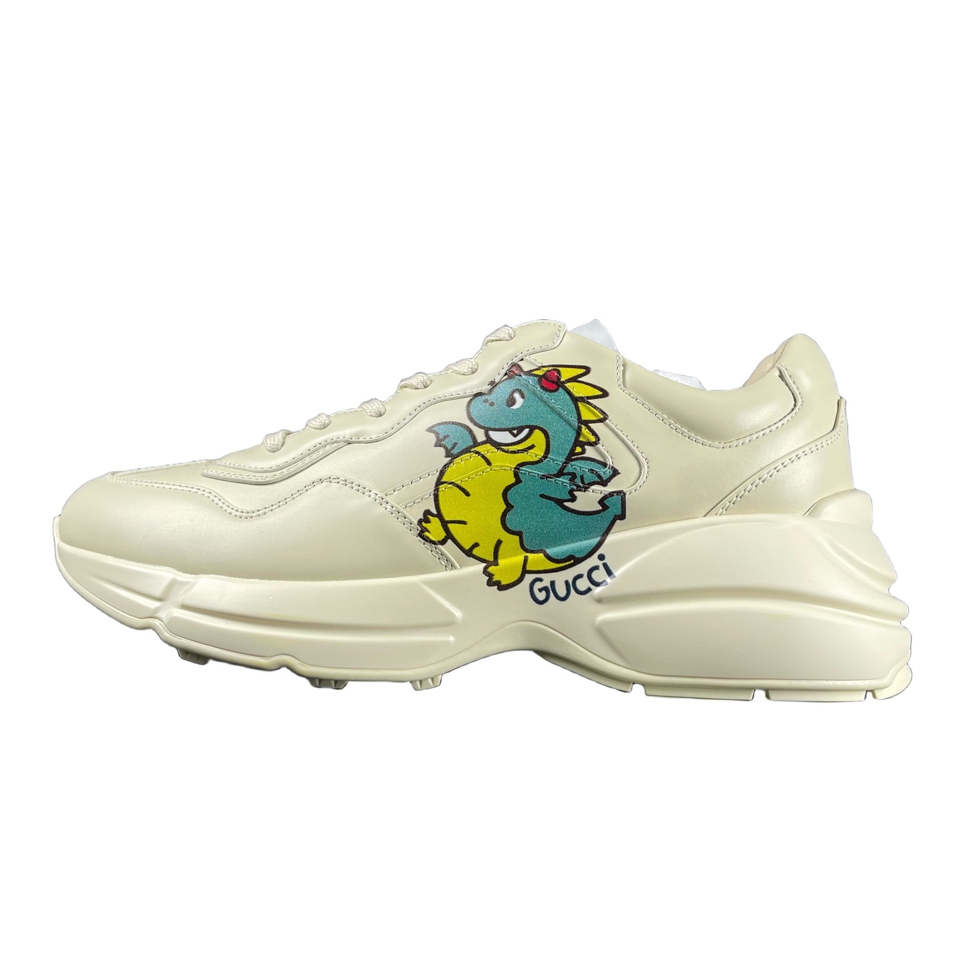 Gucci Vintage-Finish Sneakers