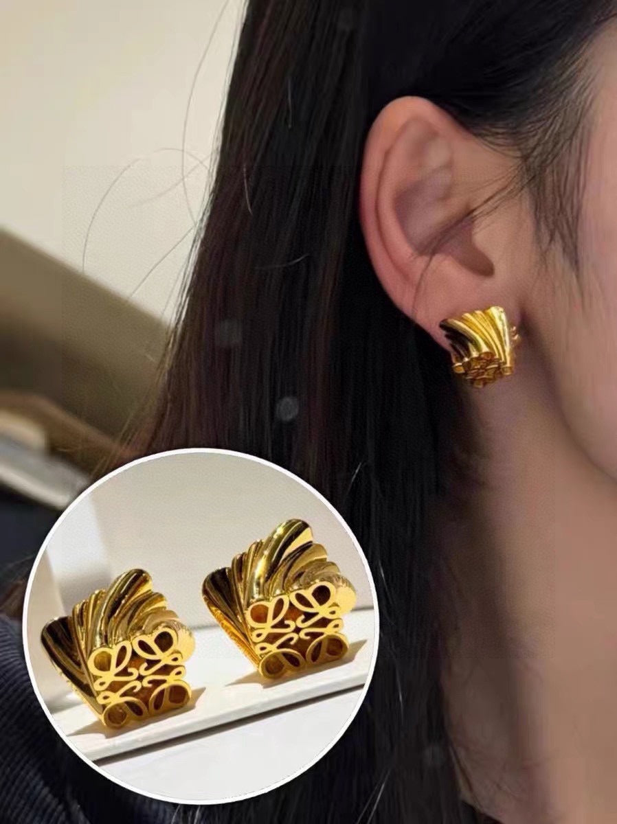 Loewe Logo Earrings