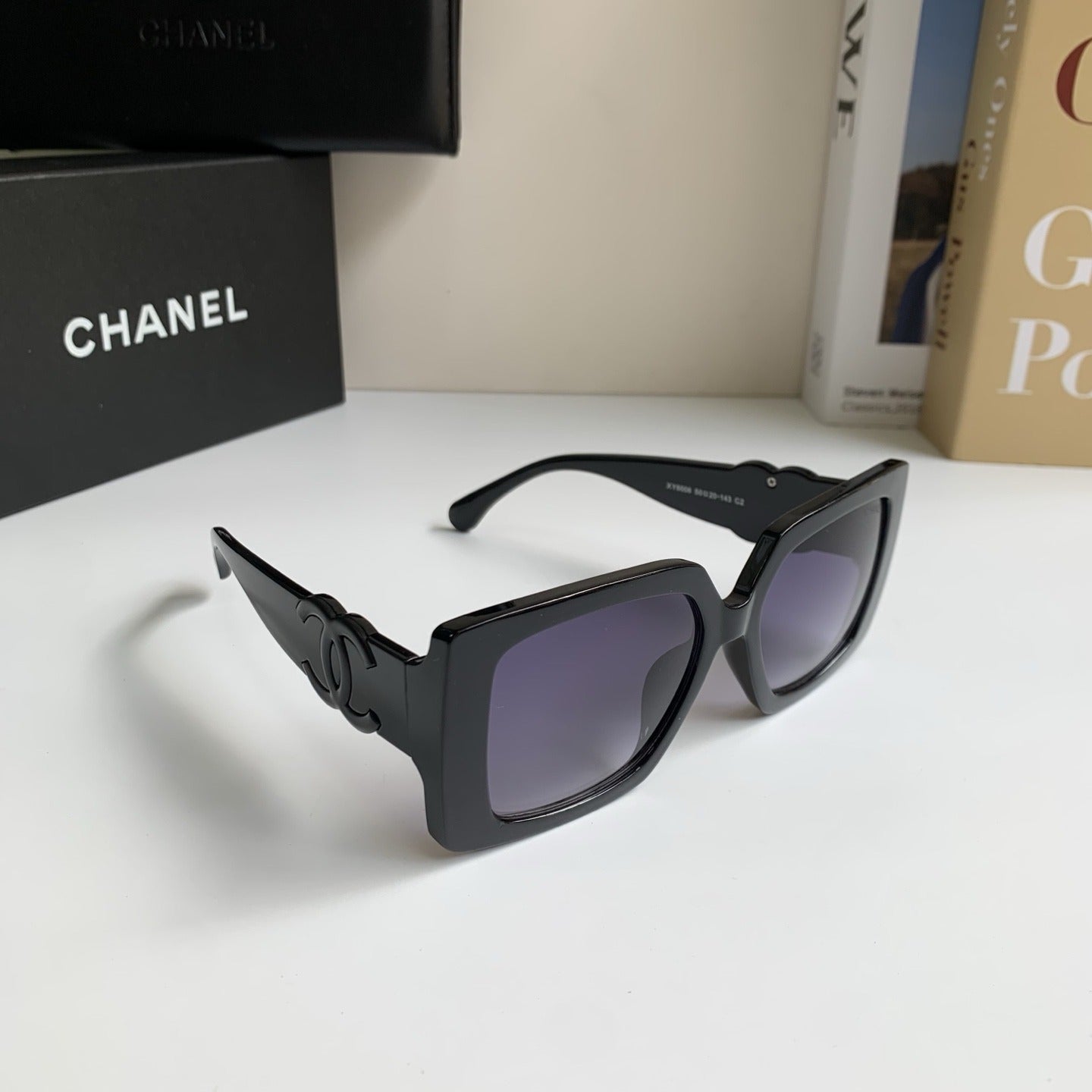 Chanel Logo Sunglasses
