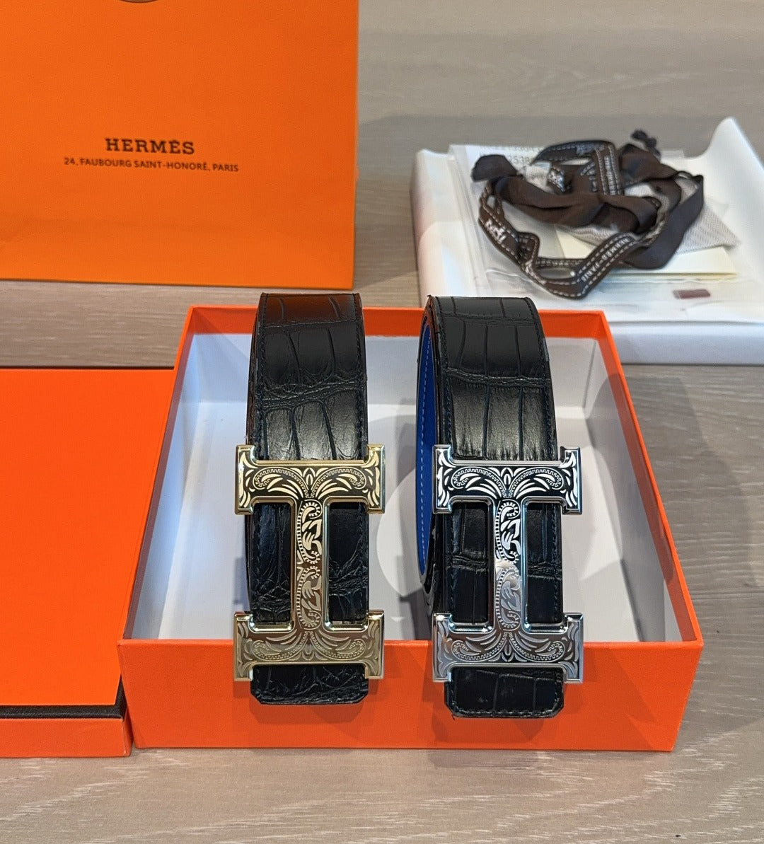 Hermes Leather Belt