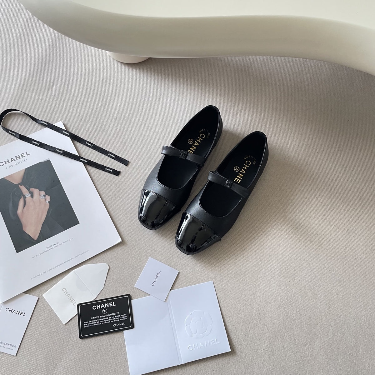 Chanel Leather Square Toe Shoes