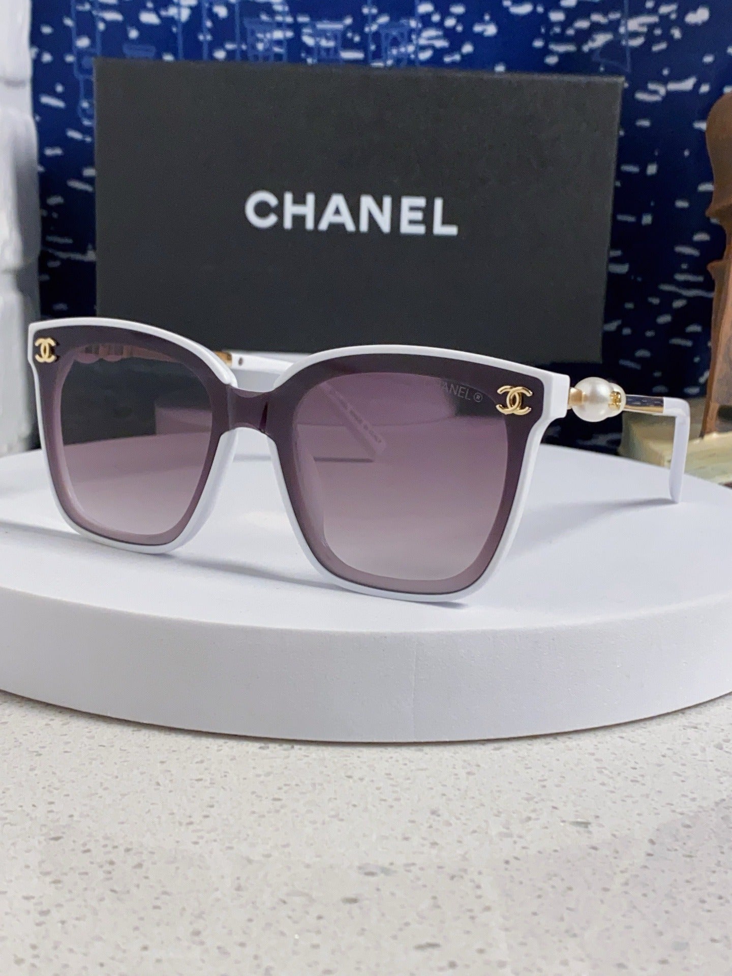 Chanel Pearl Sunglasses