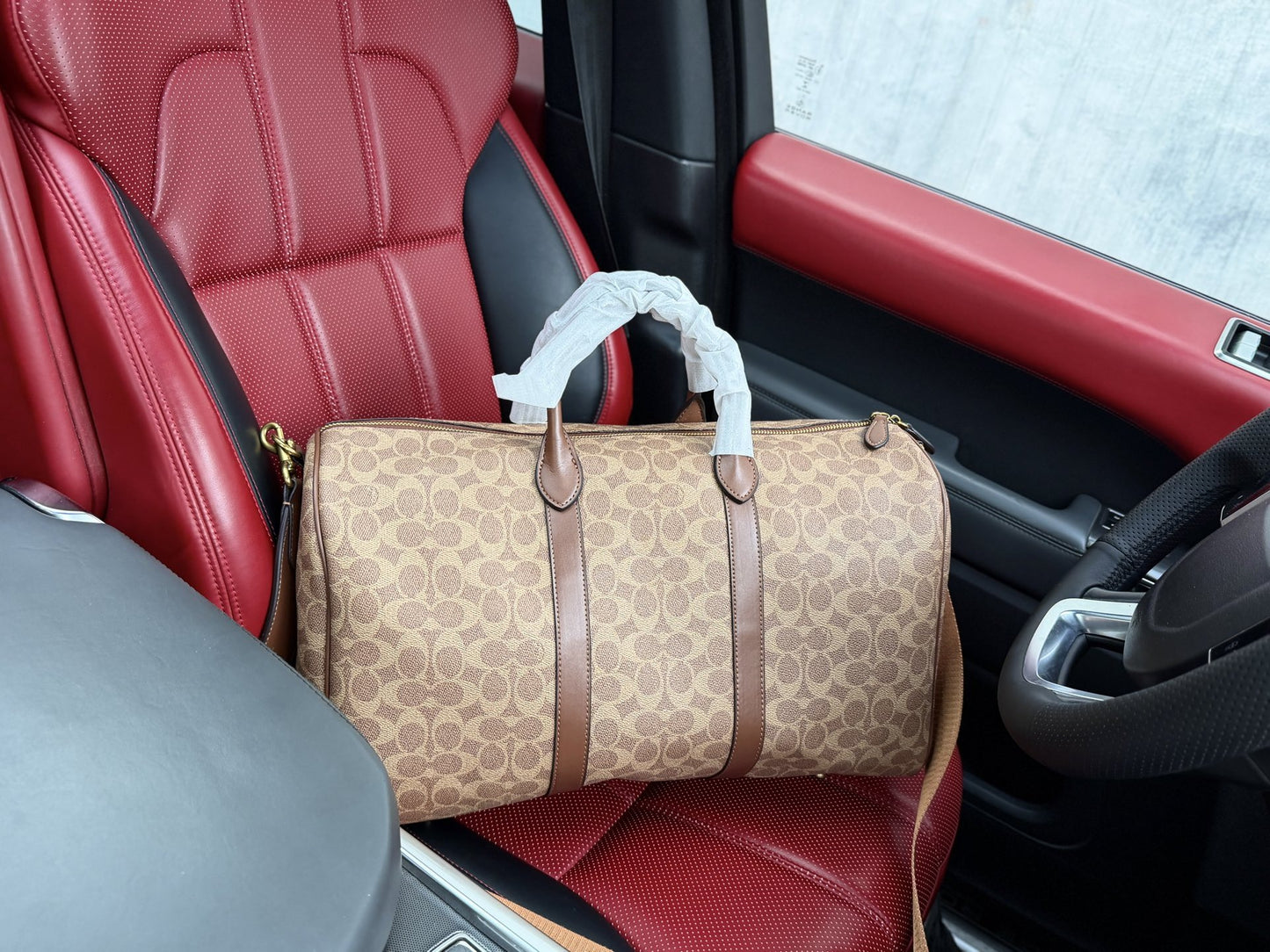 Coach Logo Travel Bag