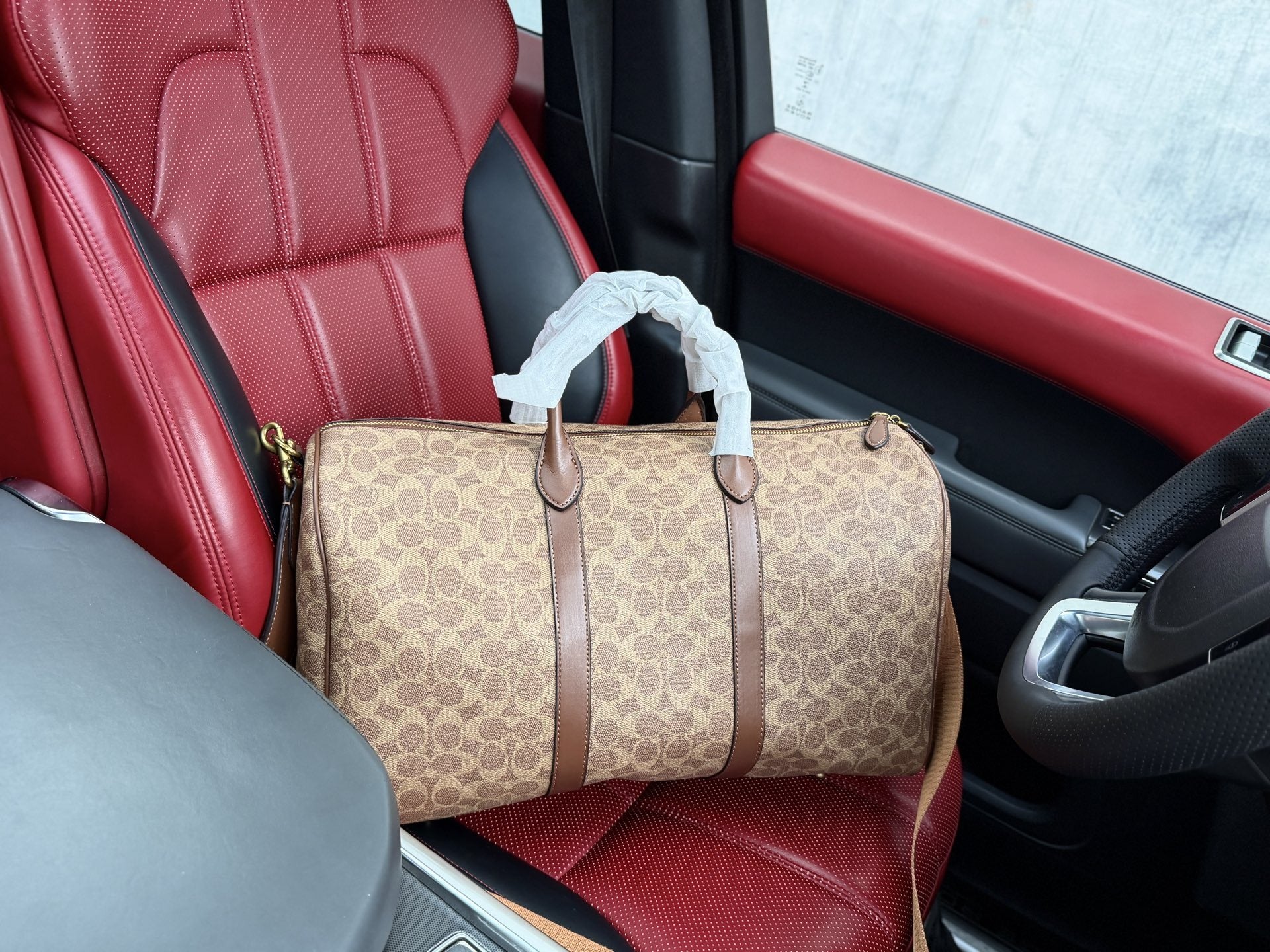 Coach Logo Travel Bag