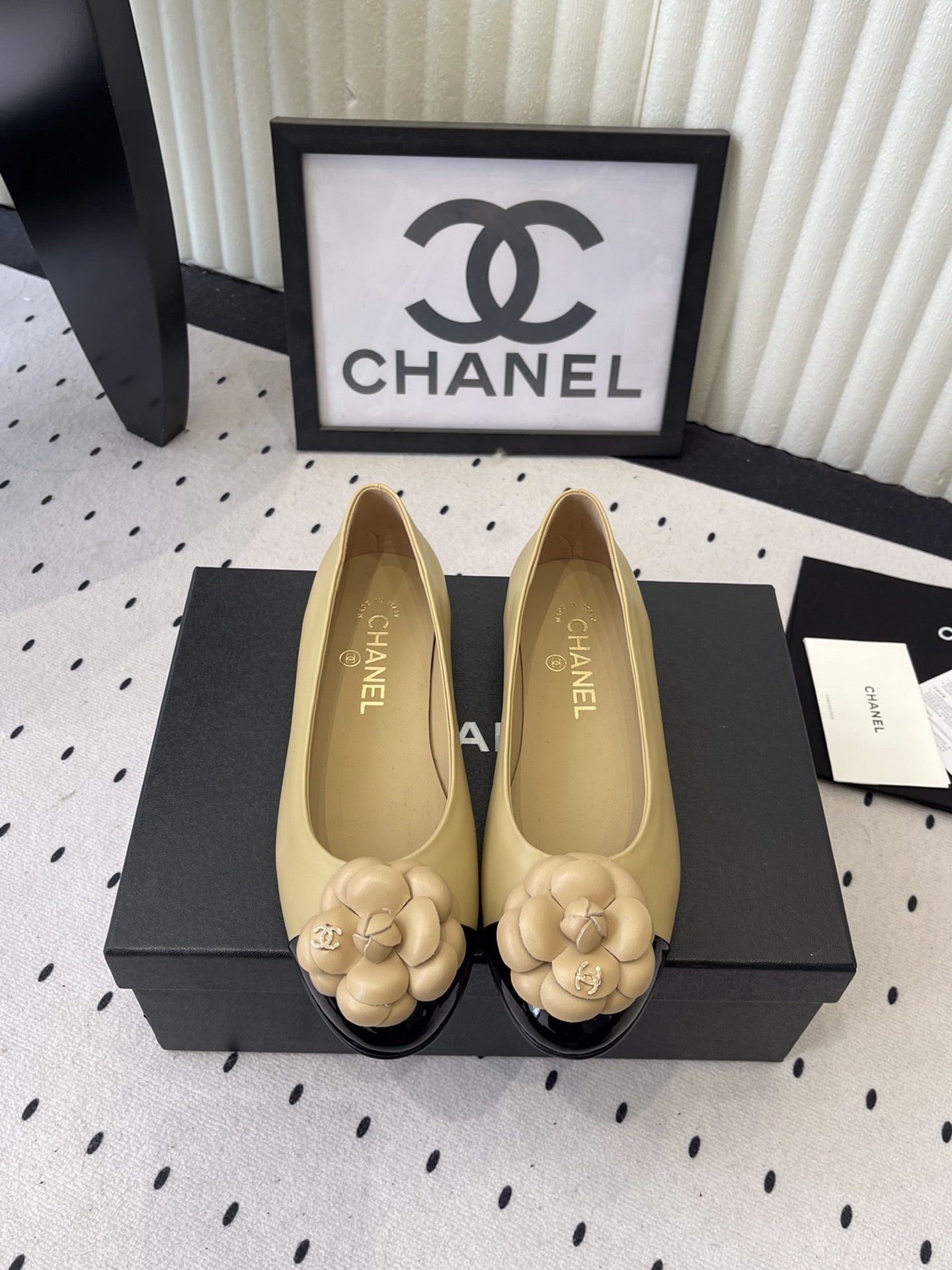 Chanel Lambskin Leather Shoes