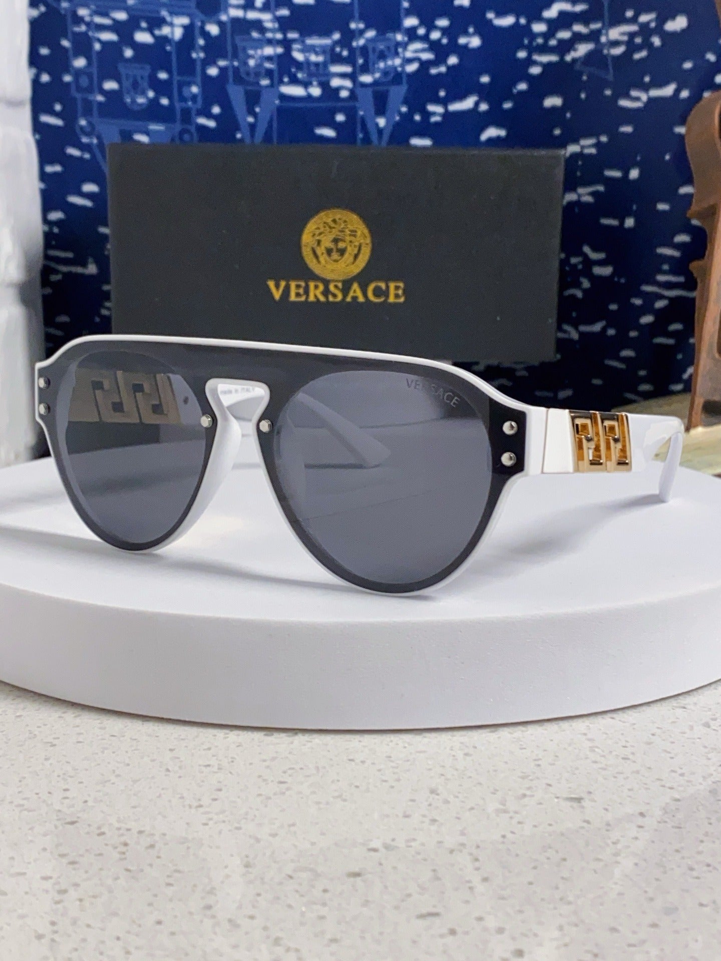 Versace Logo Sunglasses
