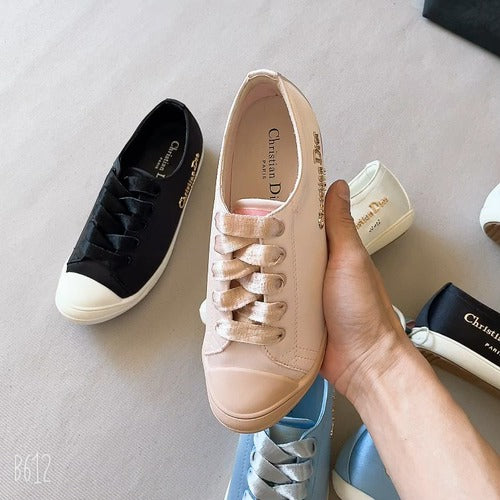 Dior Leather Logo Sneakers