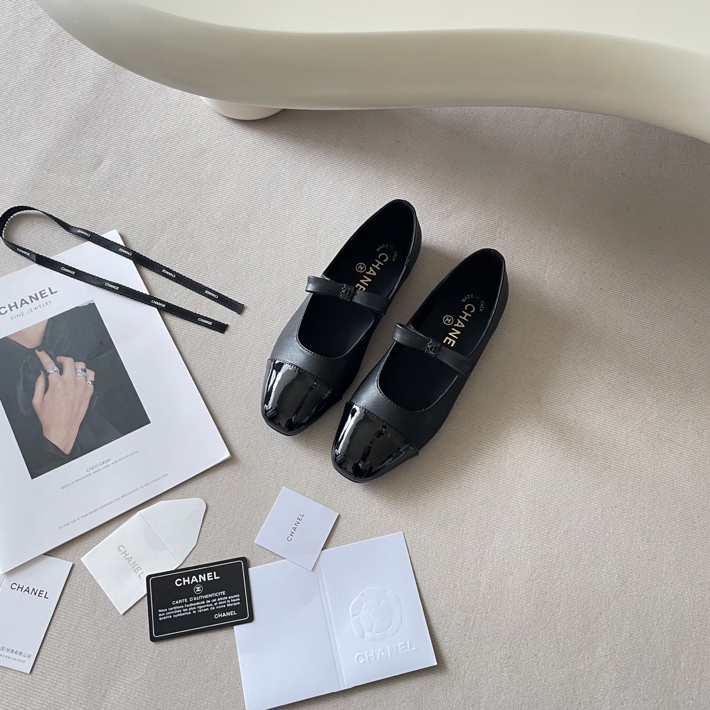Chanel Leather Square Toe Shoes