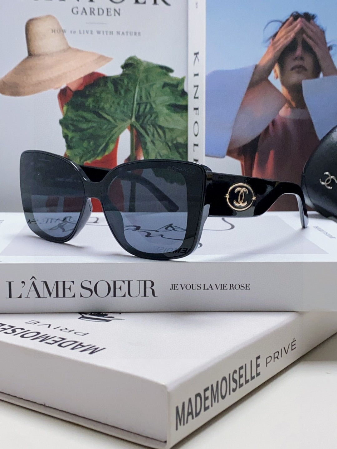 Chanel Logo Sunglasses