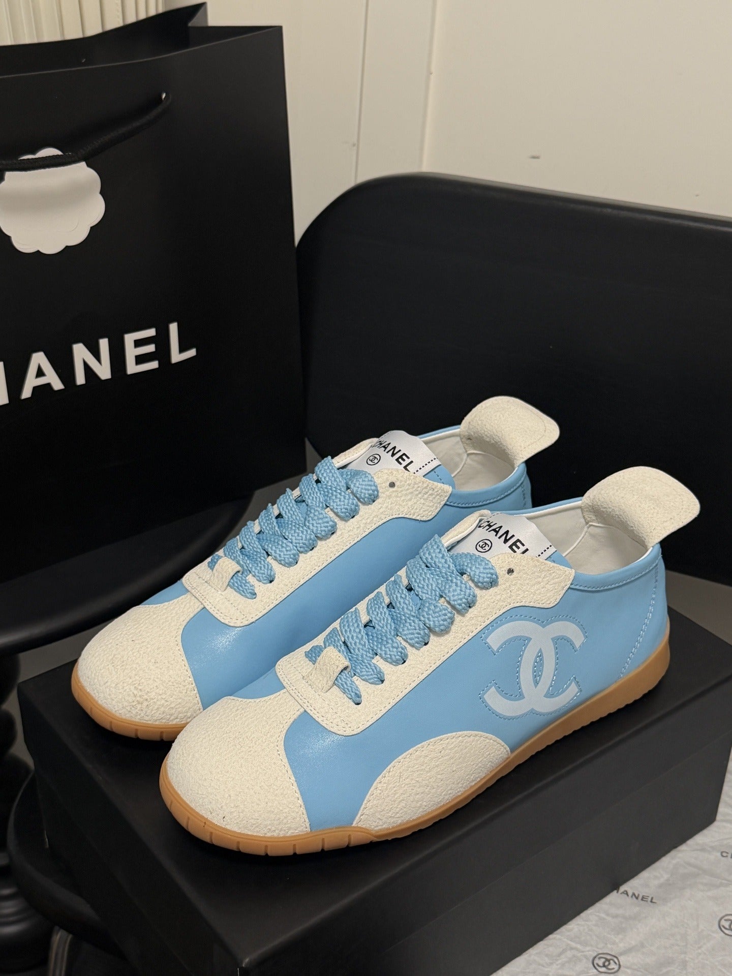 Chanel Leather Sneakers