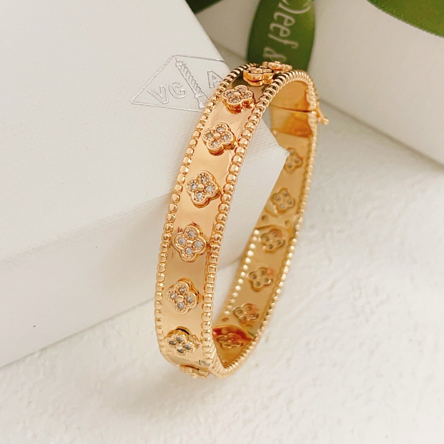Van Cleef & Arpels Brass Bracelet
