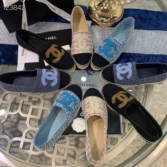 Chanel Canvas Shoes
