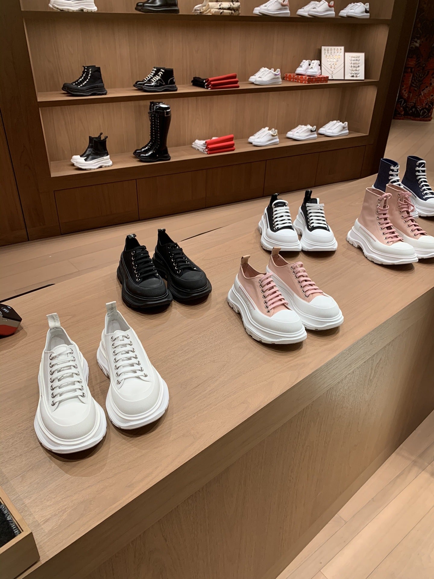 Alexander McQueen Women Canvas Sneakers