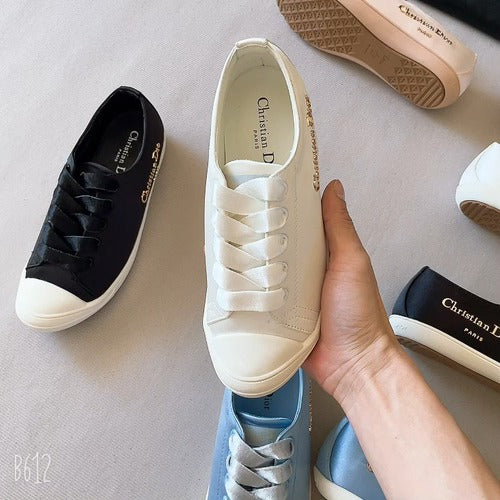 Dior Leather Logo Sneakers