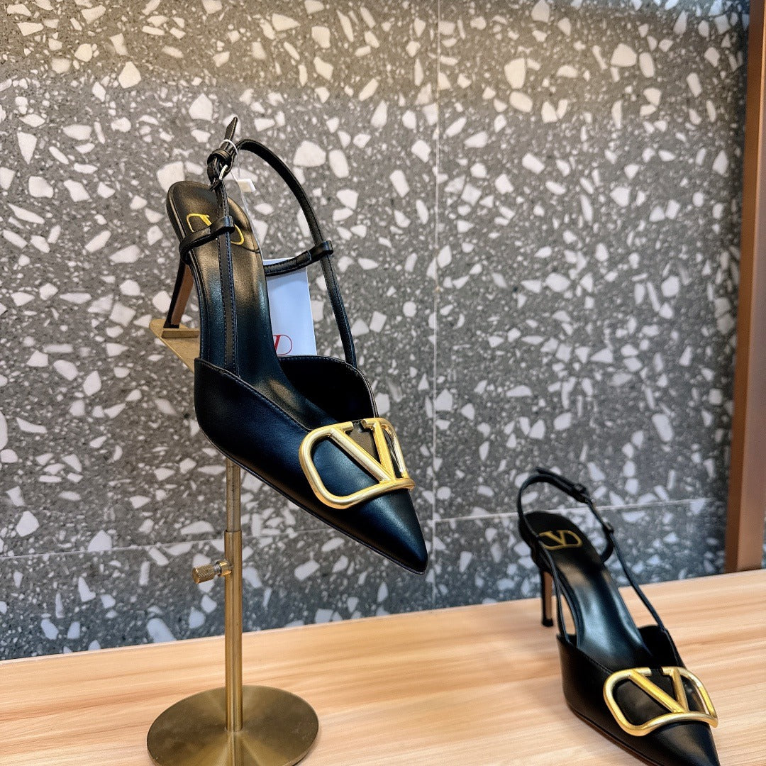 Valentino Leather Sandals