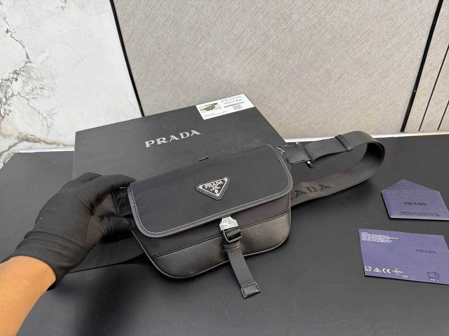 Prada Nylon Crossbody Bag