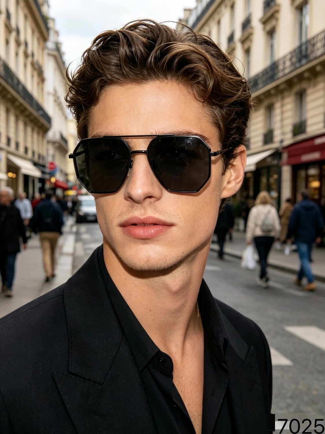 Gucci Nylon Vintage-Finish Sunglasses