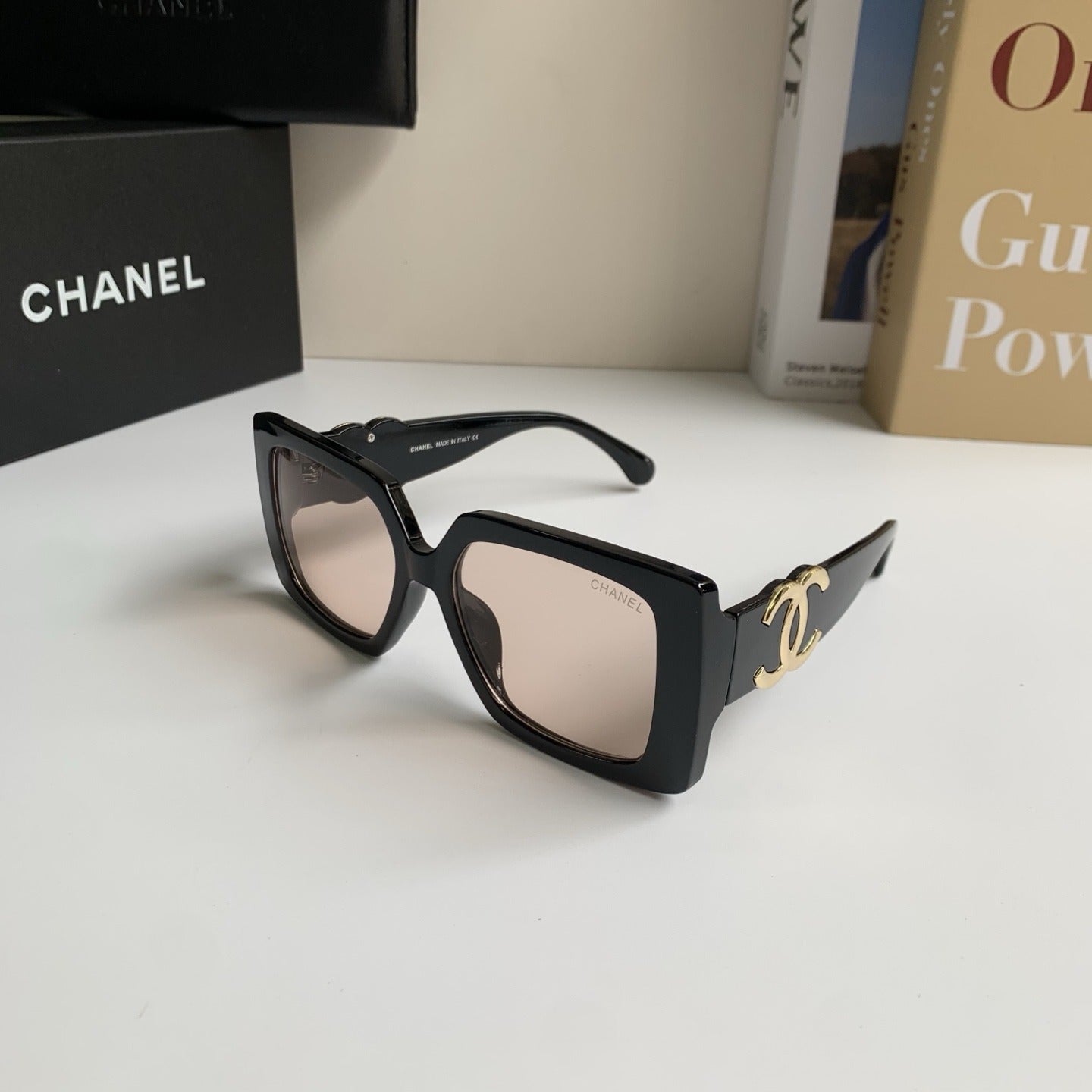 Chanel Logo Sunglasses