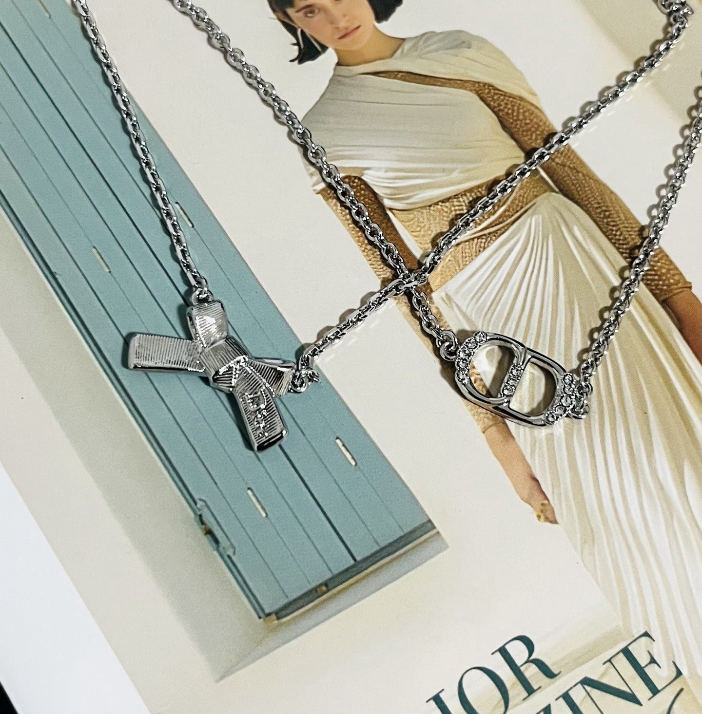 Dior Brass Necklace