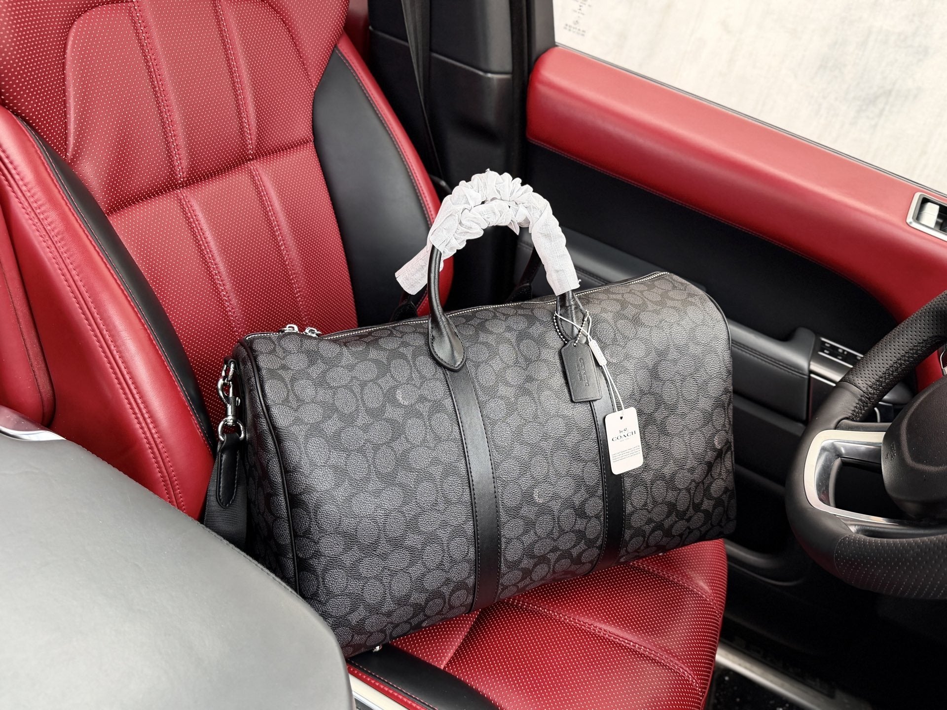 Coach Logo Travel Bag