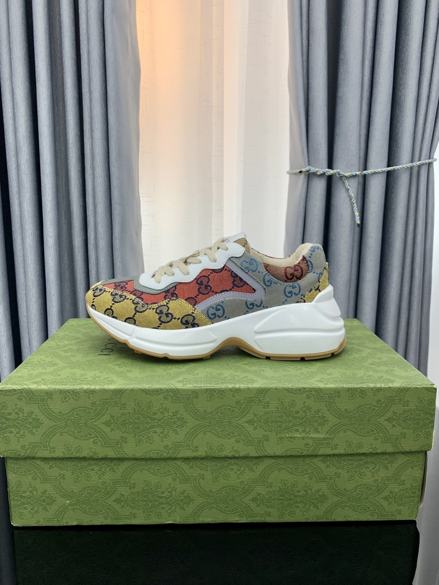 Gucci Lambskin Leather Sneakers