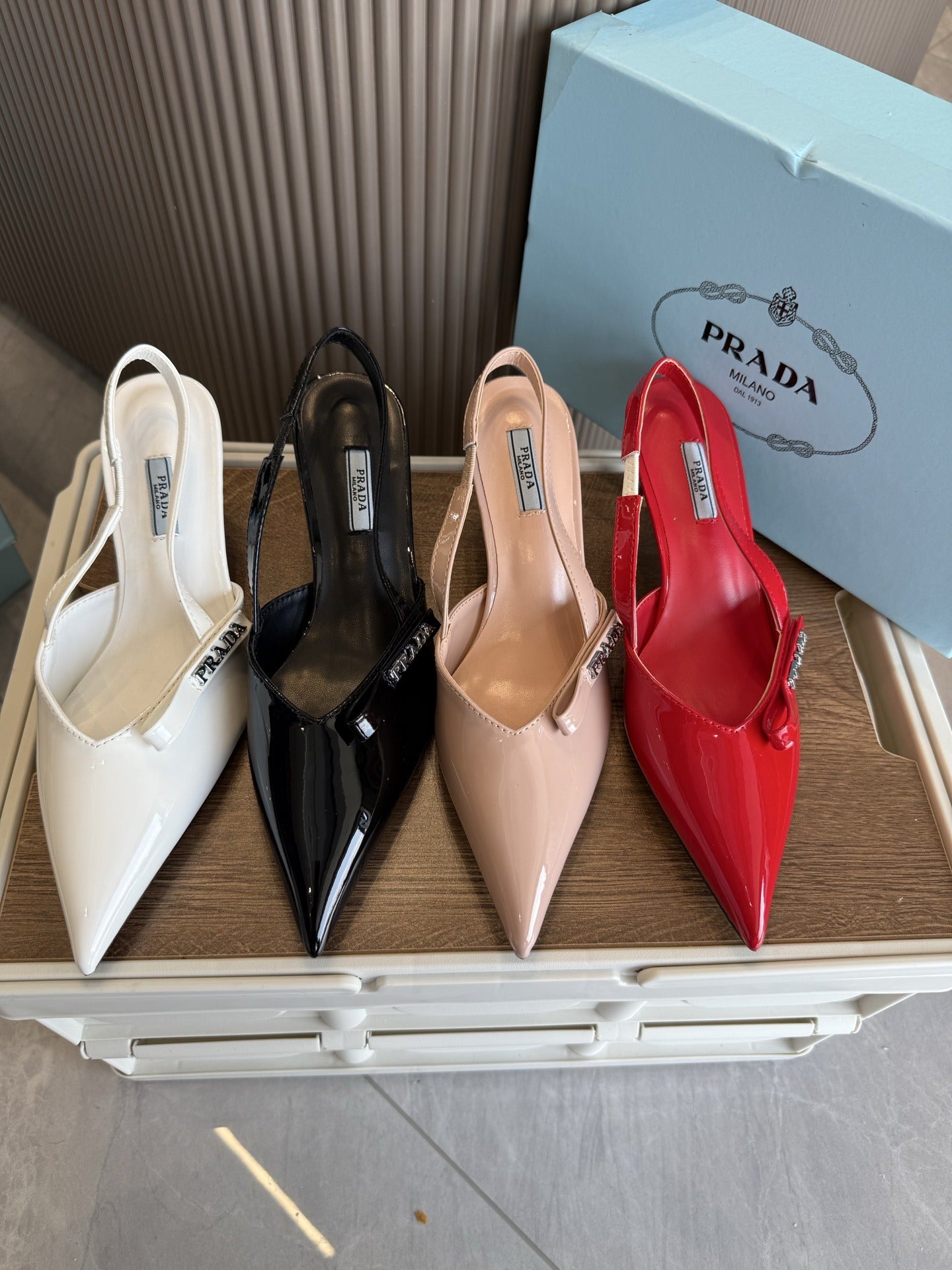 Prada Black Sandals