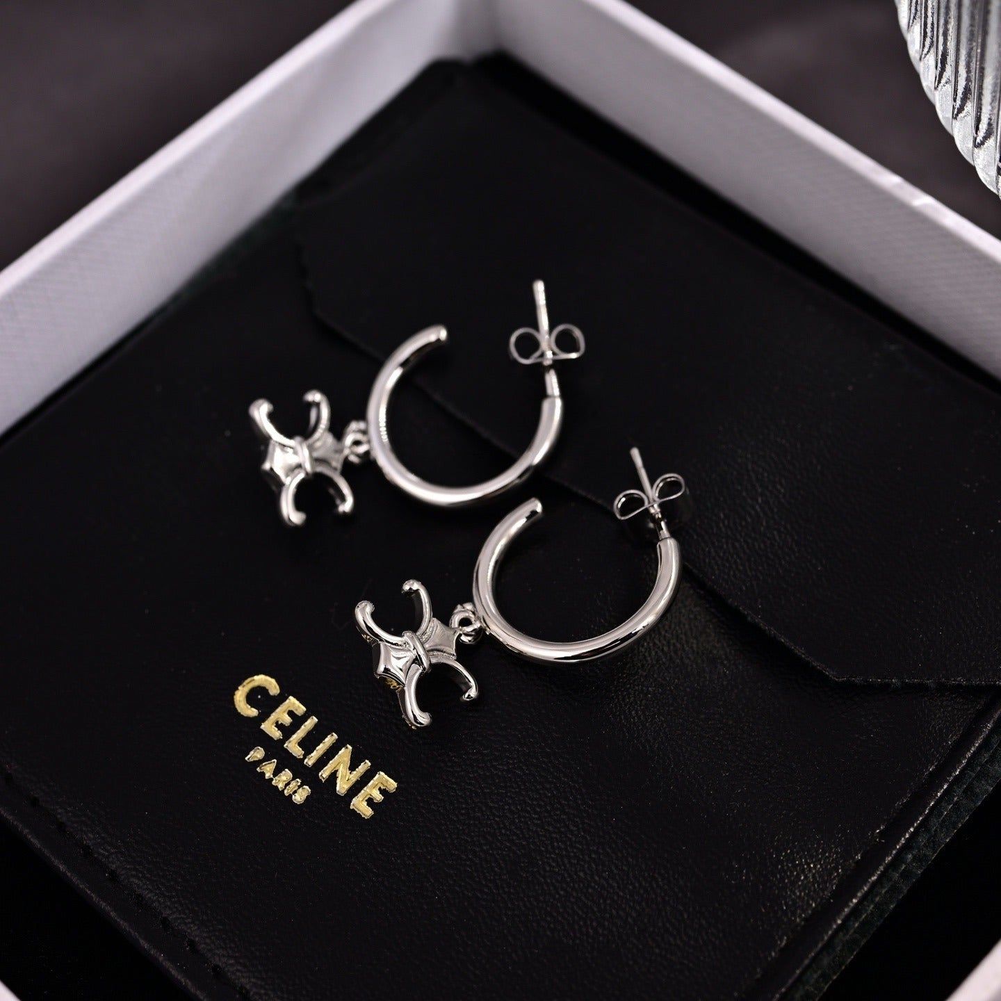 Celine Brass Earrings