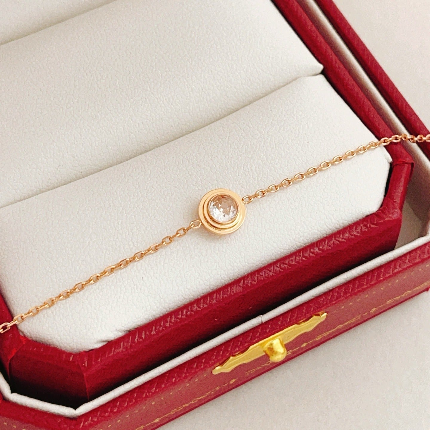 Cartier Brass Solitaire Bracelet