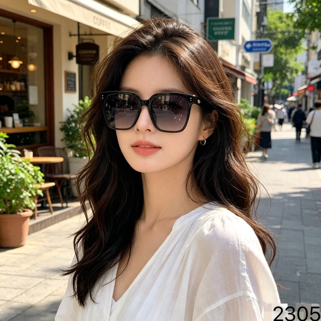 Chanel Vintage-Finish Sunglasses